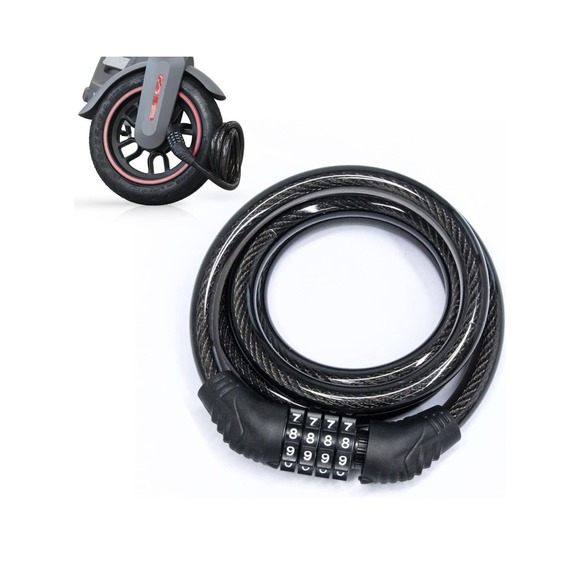 Other - Scooter/Bike Lock 4ft x 1/2" | 4-Digit Resettable Combo for A8 Electric Scooter